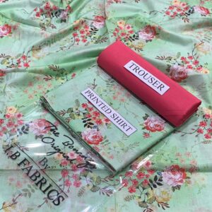 I .B FABRICS LAWN BONANZA - Color  Green